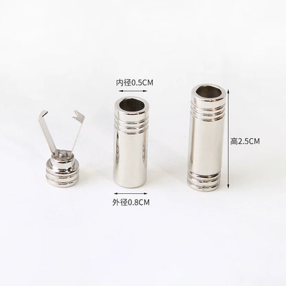 3548★ Hebilla de cabeza de metal de cuerda para ropa, pantalones, accesorios de cabeza de cuerda, suéter extraíble, sombrero, cuerda, pantalones deportivos, cordón de cintura, colgante