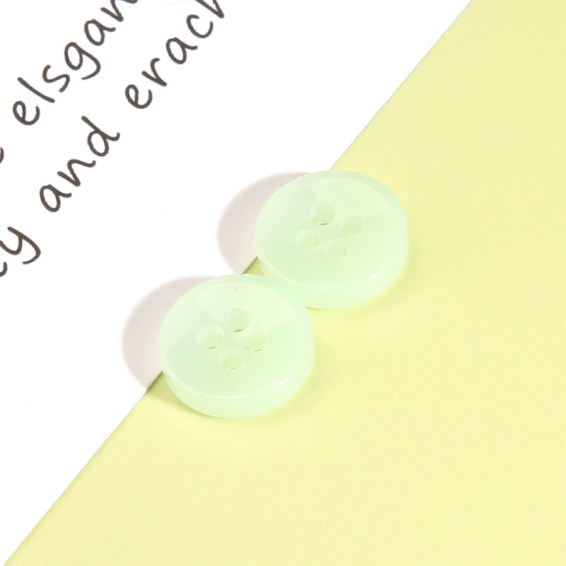 3332★  Four-eye round clothes decorative buttons men's and women's shirts cardigan shirt jacket top cuff buttons fashion buttons