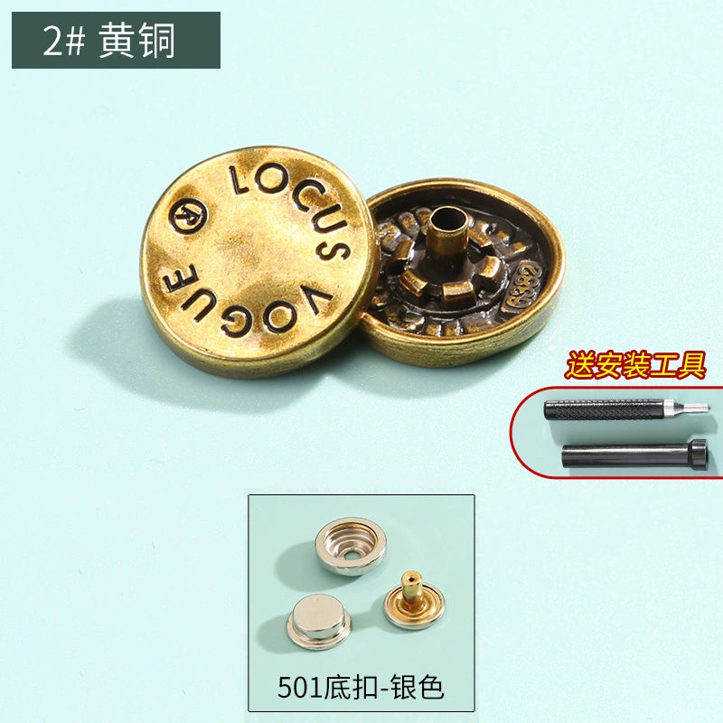 3410★ Boutons pression haut de gamme sans couture pour vêtements pour femmes, boutons mère et enfant, boutons quatre en un, boutons de doudoune, boutons boutons, boutons cachés invisibles.
