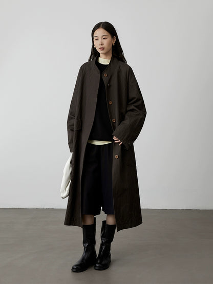 [Suéter fácil] Suéter de silueta holgada CAREMIND, suéter con textura de color sólido, chaqueta superior, ropa de mujer 