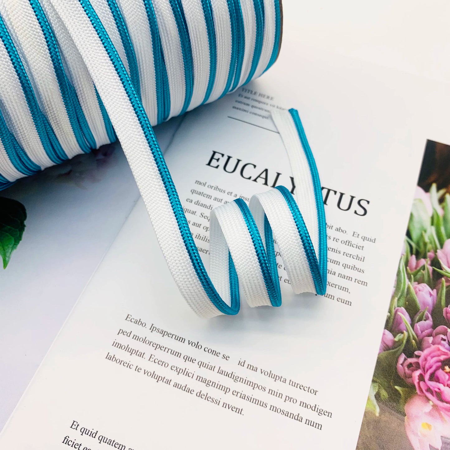 Cinta adhesiva de seda brillante de 1 cm, 41 colores, con borde incrustado, para decoración de hogar, textiles, accesorios de ropa, 3847