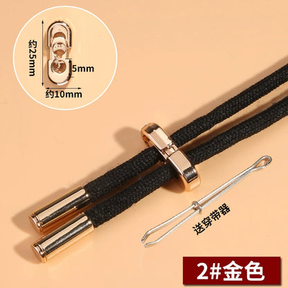 3540★ Cinturón de pantalones casuales gratis, cuerda, pantalones deportivos, hebilla de ajuste, hebilla de resorte fija, campana, pantalones, accesorios, artefacto