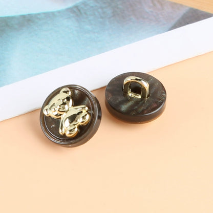 3363★  Metal shirt shirt decorative buttons clothes cardigan jacket buttons high-end round personalized cuff buttons accessories