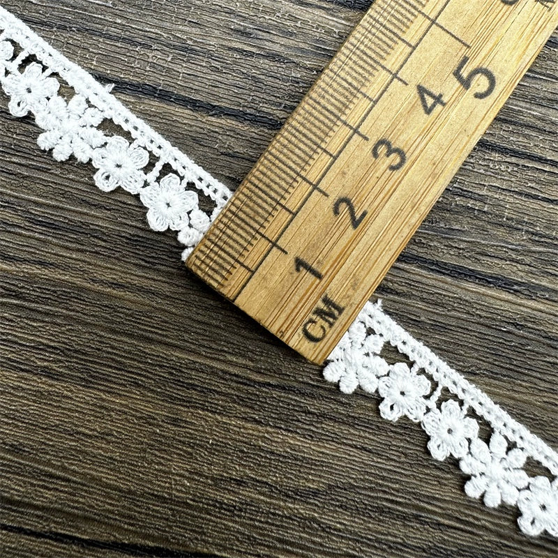 3833 Exquisito hilo de algodón soluble en agua, encaje bordado, accesorios de ropa hechos a mano, puños, cuellos, cortinas, materiales de costura