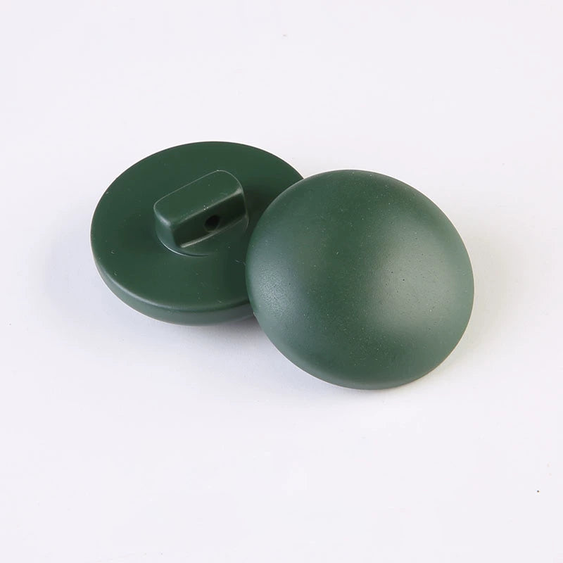 3400★  Semicircular mushroom buttons Brown woolen coat buttons Sweater clothes top buttons Jacket trench coat resin buttons