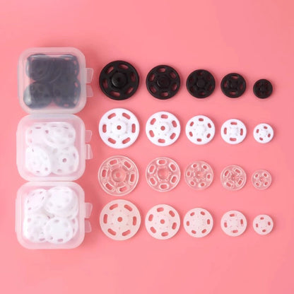 3481★ Botón invisible anti-luz de nailon de alta calidad, camisa con botones oscuros, camisa con botones transparentes, botón botón botón