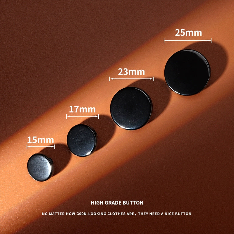 3269★  Premium White Ceramic Button Men's and Women's Fashion Shirt Button Clothing Accessories High-end Suit Pants Button