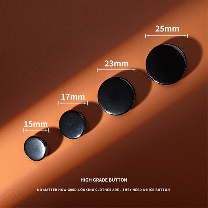 3269★  Premium White Ceramic Button Men's and Women's Fashion Shirt Button Clothing Accessories High-end Suit Pants Button