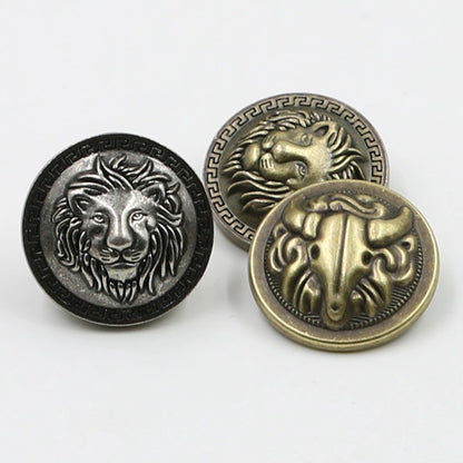 3437★ Botones metálicos retro británicos, botones de traje, botones decorativos para abrigos, chaquetas, gabardinas, accesorios de ropa, botones dorados