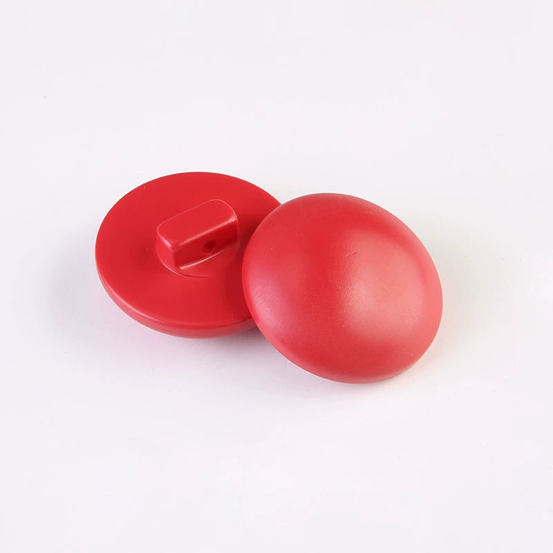 3400★  Semicircular mushroom buttons Brown woolen coat buttons Sweater clothes top buttons Jacket trench coat resin buttons