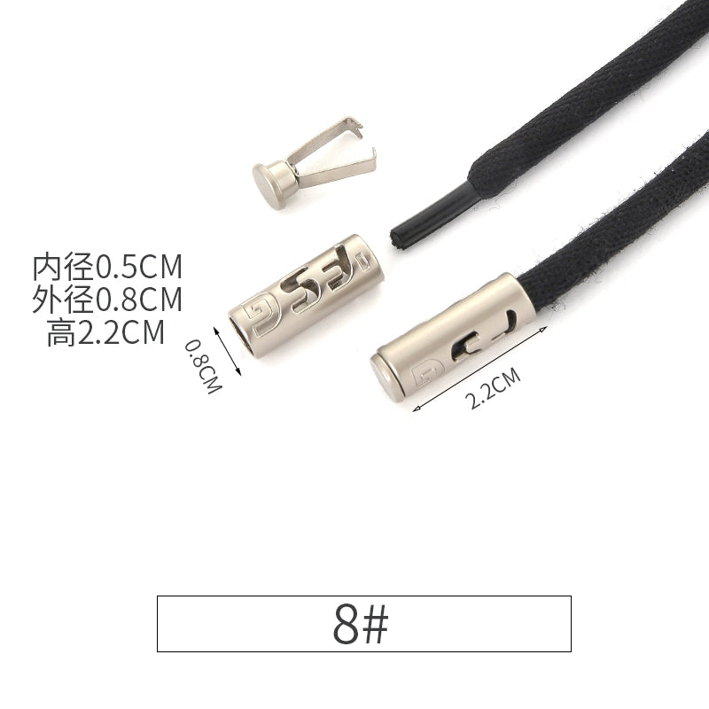 3537★ Suéter Sombrero Cordón Correa Ropa Sombrero Cuerda Pantalones Pantalones Deportivos Accesorios de Metal para la Cabeza Cuerda para la Cabeza Cuerda para la Cintura Cuerda Hebilla