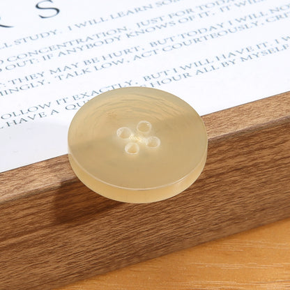 3463★ Botones de cuerno real para hombre, traje, chaqueta, pantalón, botones de alta gama, abrigo de cachemira para mujer, botones negros Daquan