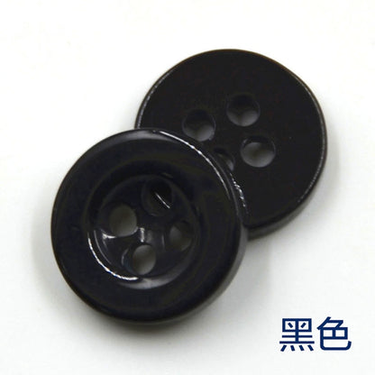 3348★  Color wide-edged round shirt buttons Children's kindergarten creative handmade material package Candy button painting material