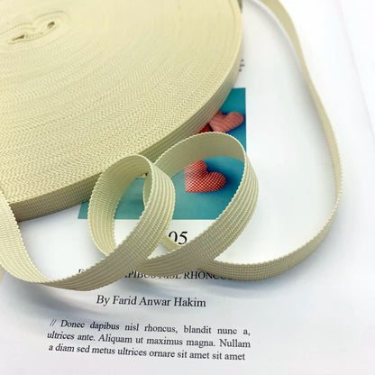 3883  Spot 30 colors 1cm non-elastic horse strap color back collar pressure strip webbing neckline strap side strip clothing accessories