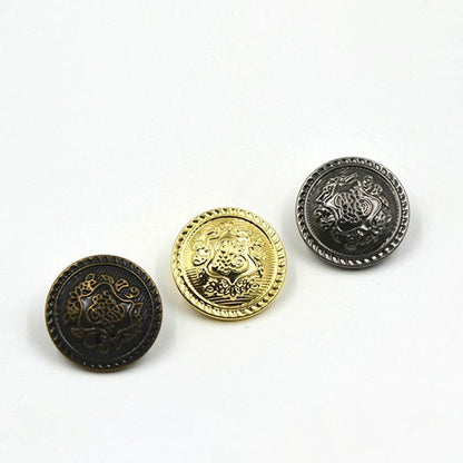 3248★  Men's jacket, suit button, shirt round button, hand sewn button, versatile retro ancient silver metal copper button button.