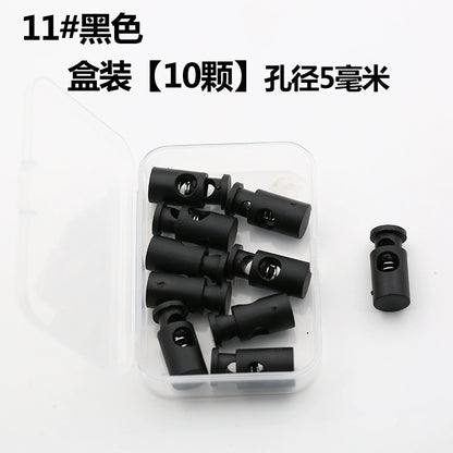 3534★ Nueva hebilla de ajuste de campana colgante de plástico, hebilla de resorte, hebilla de ajuste elástico, hebilla de cuerda, hebilla de cuerda pasante, hebilla de nariz de cerdo, chaqueta de plumas