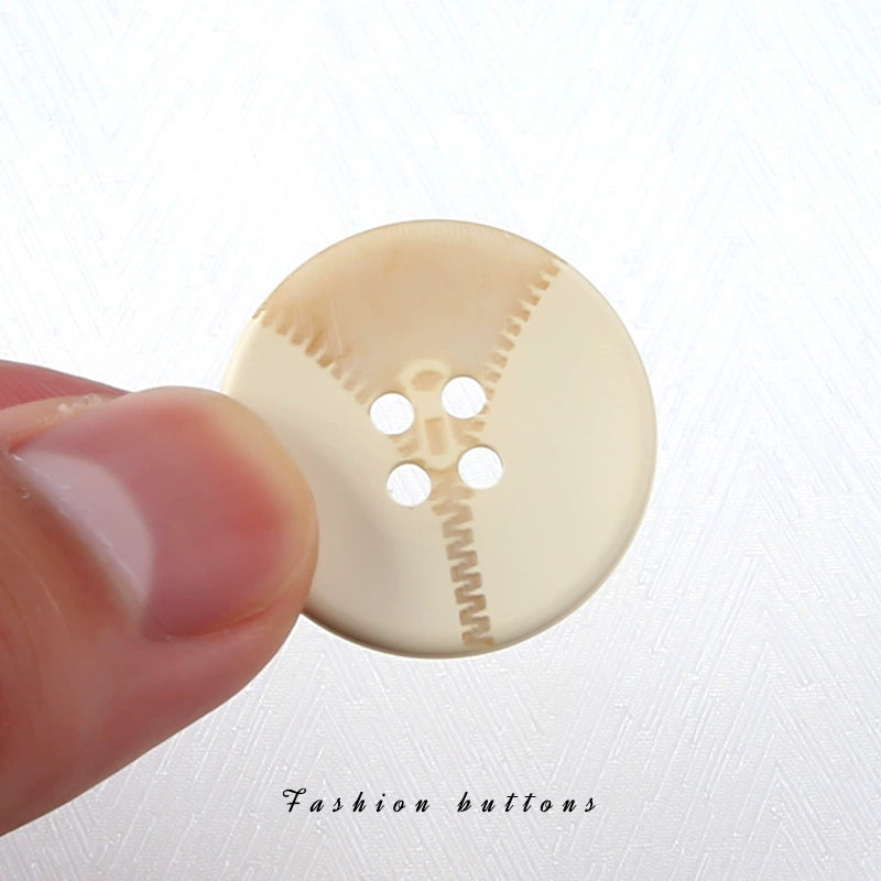 3285★  Round four-eye buttons, high-end clothes, blazers, suits, all-match decorative buckle accessories, clothing accessories