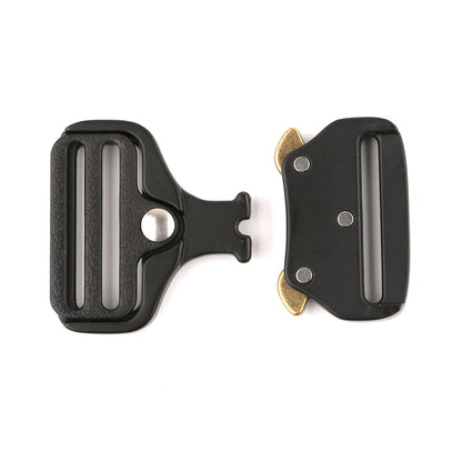 3520★ Hebilla de metal hebilla mochila multifuncional hebilla de tensión de liberación rápida cinturón táctico de seguridad botón accesorios