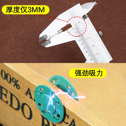 3472★ Botón magnético para cortina, botón a presión, bolsa de tela, antiluz, versátil, redondo, ropa, botón oculto invisible, hebilla para niños y madres