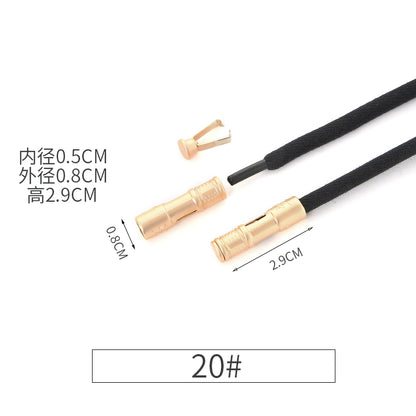 3537★ Suéter Sombrero Cordón Correa Ropa Sombrero Cuerda Pantalones Pantalones Deportivos Accesorios de Metal para la Cabeza Cuerda para la Cabeza Cuerda para la Cintura Cuerda Hebilla