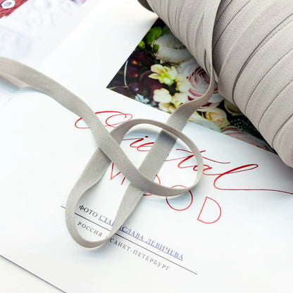 3882 52 colores punto 1cm cinta elástica color espalda cuello tira de presión escote correa borde lateral tira de presión accesorios de ropa