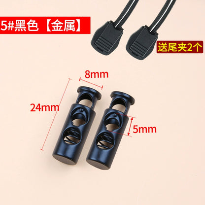 3535★ Botón de hebilla de resorte de metal para pantalones, hebilla de ajuste de banda elástica, cuerda de tope, botón de nariz de cerdo, botón de cierre de pie para pantalones de suéter