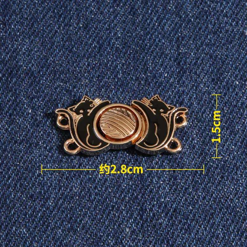 3506★ artefacto de ajuste de cintura pantalones falda circunferencia de cintura gran cambio pequeño botón jeans pantalones cintura botón ajustable mujeres