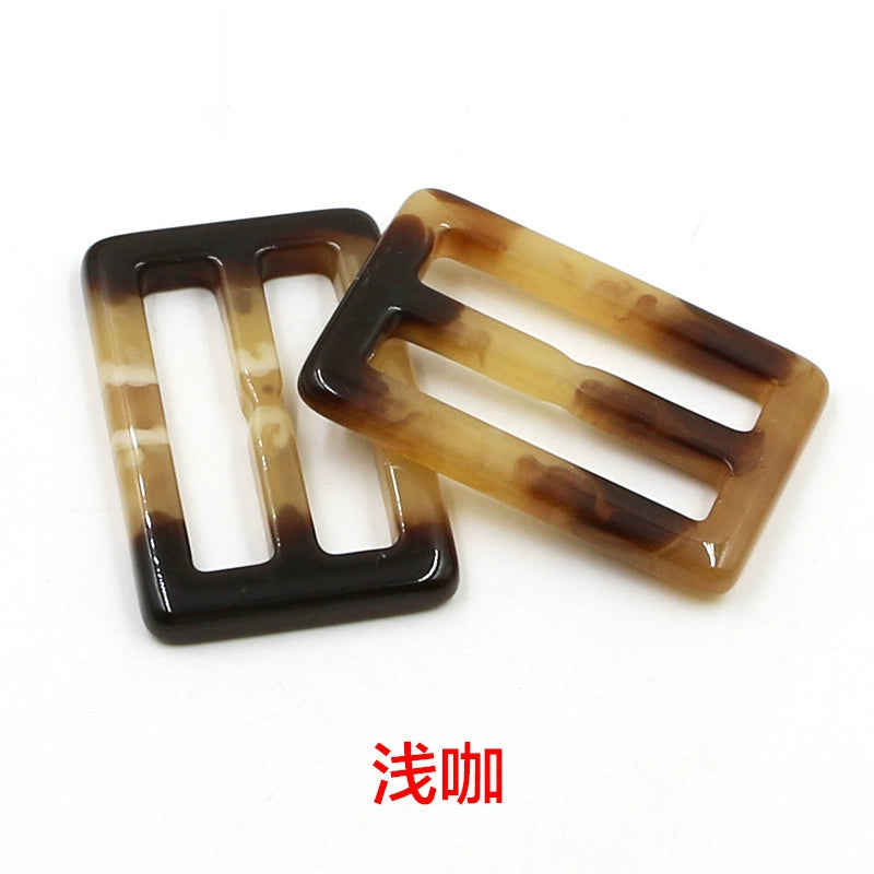 3528★  Resin belt button button men's and women's clothing coat trench coat backpack belt adjustment button day buckle accessories