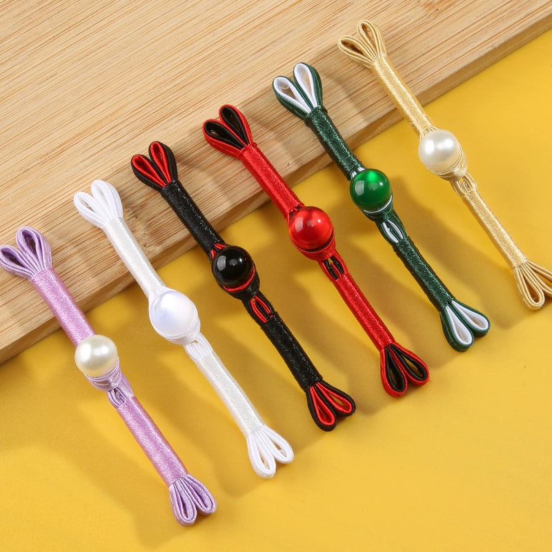 3498★ Botones de cheongsam Botones de estilo chino Hanfu estilo Tang Accesorios de ropa antiguos Botones superiores estilo retro Botones de disco de una palabra