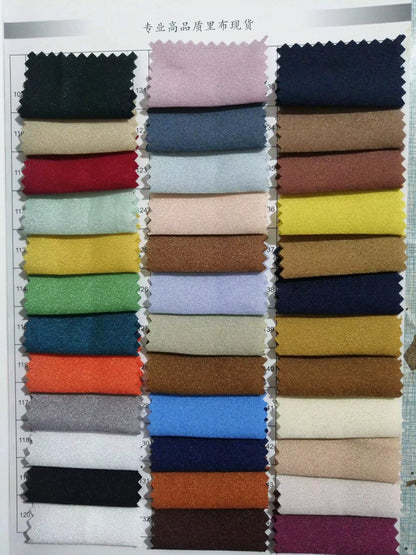 3898 Huayao alta elasticidad arruga Huayao cifrado arrugas elástico Huayao doble arruga gasa forro desordenado lino brillante mate 8010