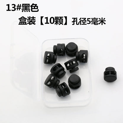 3534★ Nueva hebilla de ajuste de campana colgante de plástico, hebilla de resorte, hebilla de ajuste elástico, hebilla de cuerda, hebilla de cuerda pasante, hebilla de nariz de cerdo, chaqueta de plumas