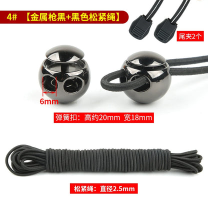 3536★ Suéter, gorro, cordón, cordón, cintura, cuerda, pantalones deportivos, correa elástica, dobladillo de ropa, hebilla, hebilla de resorte, accesorios