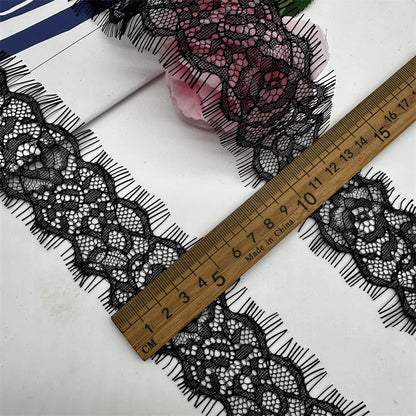 3777 ancho 4-5cm exquisito encaje de pestañas pequeñas DIY tela hecha a mano ropa interior falda cuello accesorios decorativos