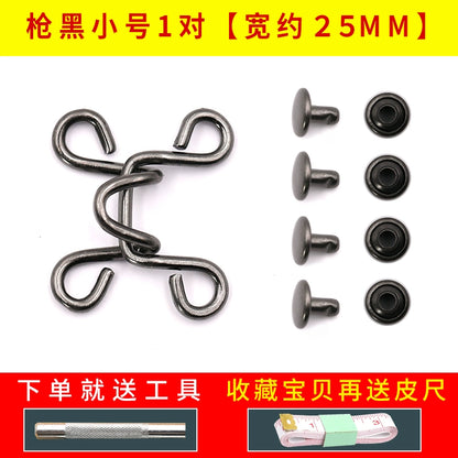 3508★ Los botones de jeans son extraíbles y la cintura es ajustable, cambia el tamaño de la cintura, hebilla sin clavos, botón oculto sin costuras, botón de cintura.