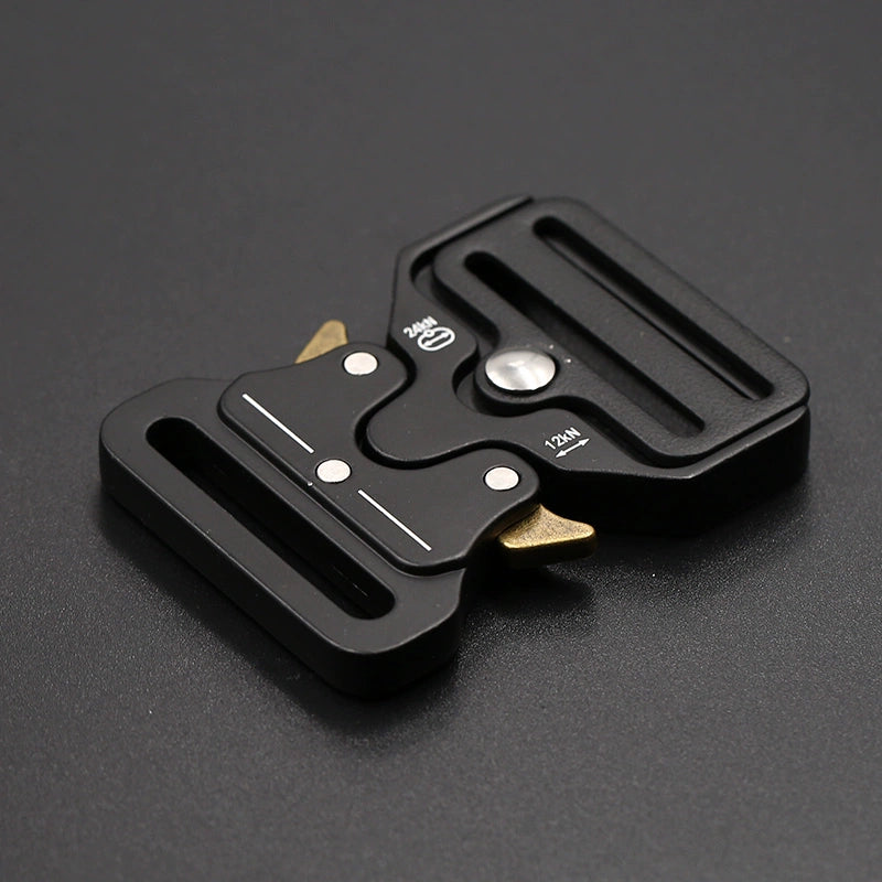 3520★ Hebilla de metal hebilla mochila multifuncional hebilla de tensión de liberación rápida cinturón táctico de seguridad botón accesorios