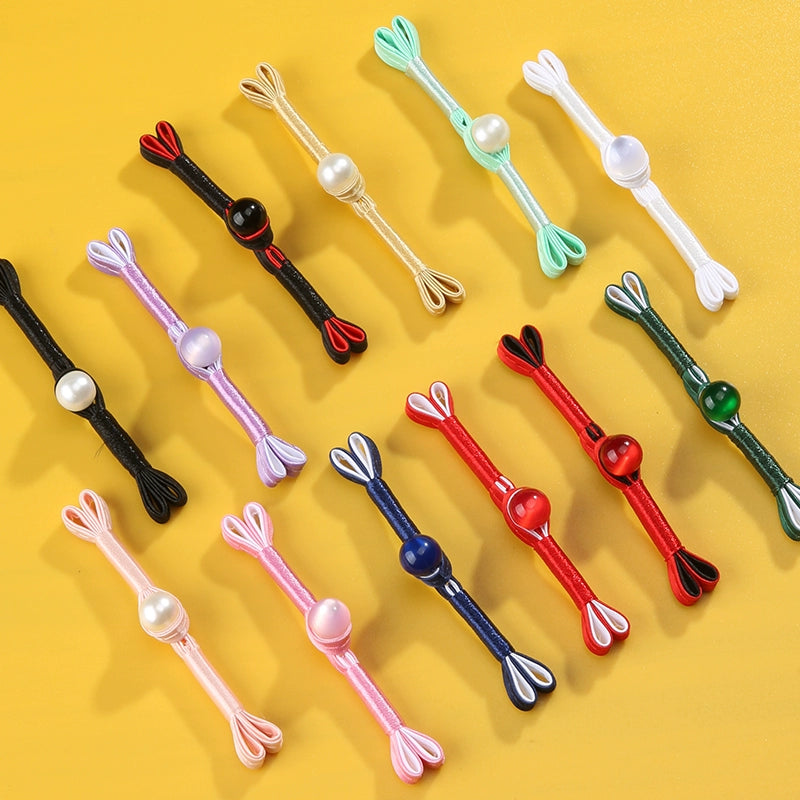 3498★ Botones de cheongsam Botones de estilo chino Hanfu estilo Tang Accesorios de ropa antiguos Botones superiores estilo retro Botones de disco de una palabra