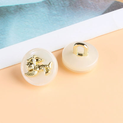 3363★  Metal shirt shirt decorative buttons clothes cardigan jacket buttons high-end round personalized cuff buttons accessories