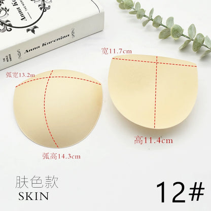 3926★ Ropa Sujetador Almohadilla Sujetador Sujetador Vestido Engrosado Traje de Baño de Boda Pecho Especial Inserción de Algodón Sujetador Ropa Interior Fina Almohadilla 2 piezas