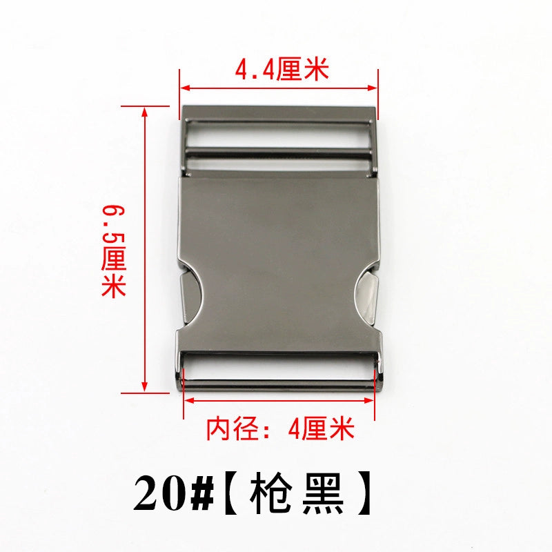 3526★ Hebilla de mochila con cierre de equipaje Hebilla de ajuste de bolsa Hebilla de herraje de metal Hebilla de accesorios para bolsa de cintura Hebilla de mochila