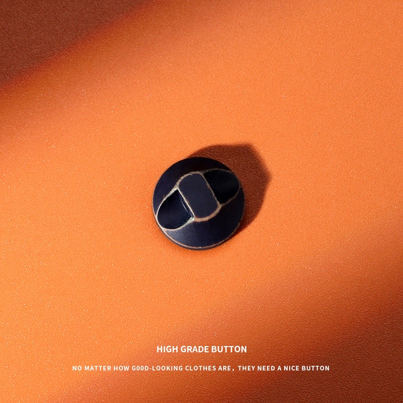 3328★  Natural wood round button shirt shirt children's wood buttons retro burnt edge log color bowl-shaped small buttons