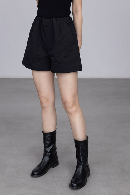 [Oferta especial por tiempo limitado] Pantalones cortos casuales versátiles de dos entradas de verano para niños, pantalones nuevos de cinco puntos de color sólido para mujeres 
