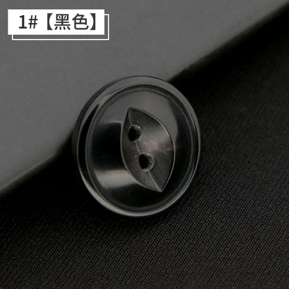 3425★ Botones de cuerno real para trajes de hombre y mujer, trajes, botones de alta gama, ropa, suéteres, accesorios de puños con botones redondos de alta gama