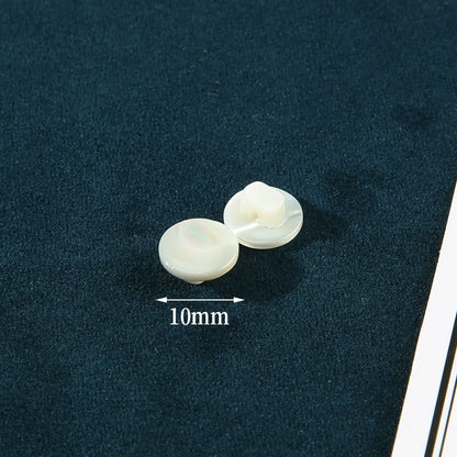 3341★  Shell shirt buttons high-end women's clothes cardigan shirt round buttons versatile children's baby buttons men