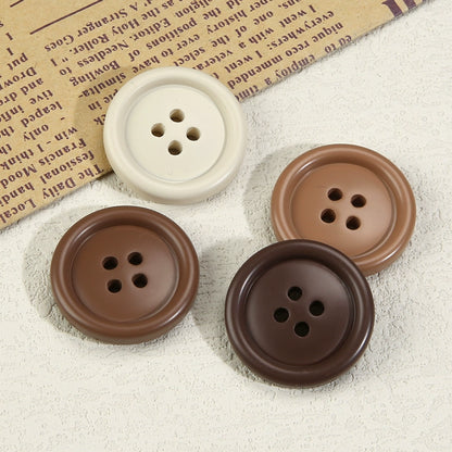3295★  Round resin high-end clothes buttons exquisite woolen jacket sweater buttons top cashmere fashion button accessories