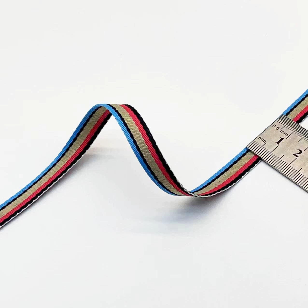 3885 Spot 1cm Accesorios de cintas de rayas, tiras para dobladillos, tiras para ribetes de pantalones, tiras laterales para ropa, textiles para el hogar, zapatos y sombreros Cintas DIY