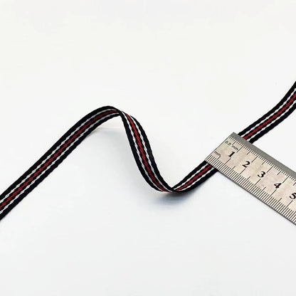3885 Spot 1cm Accesorios de cintas de rayas, tiras para dobladillos, tiras para ribetes de pantalones, tiras laterales para ropa, textiles para el hogar, zapatos y sombreros Cintas DIY