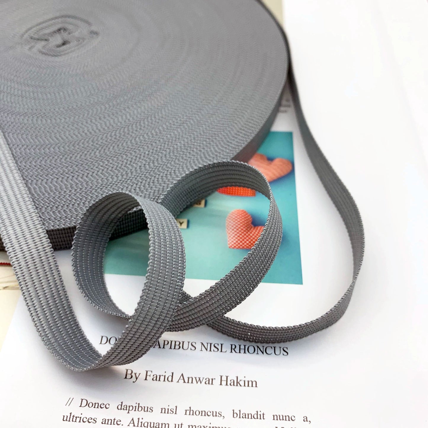 3883  Spot 30 colors 1cm non-elastic horse strap color back collar pressure strip webbing neckline strap side strip clothing accessories