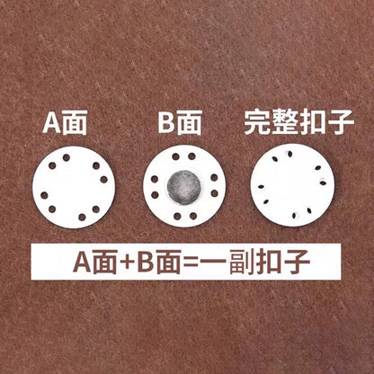 3472★ Botón magnético para cortina, botón a presión, bolsa de tela, antiluz, versátil, redondo, ropa, botón oculto invisible, hebilla para niños y madres