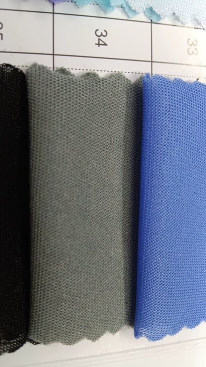 3905 Tejido elástico de verano, tejido fino de punto, forro de falda, tejido de imprimación absorbente de sudor, tejido de punto de una sola cara de alta elasticidad 8031