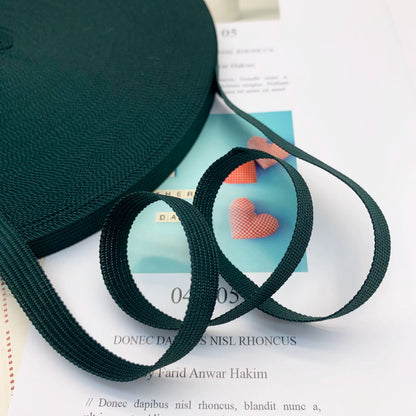 3883  Spot 30 colors 1cm non-elastic horse strap color back collar pressure strip webbing neckline strap side strip clothing accessories